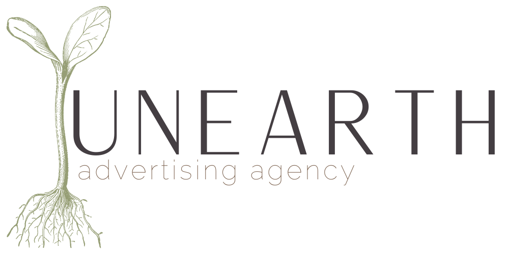 unearth advertising agency logo